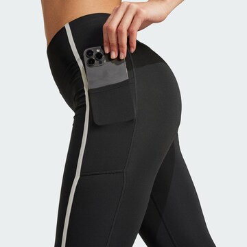 ADIDAS PERFORMANCE Skinny Παντελόνι φόρμας 'Optime Heritage' σε μαύρο