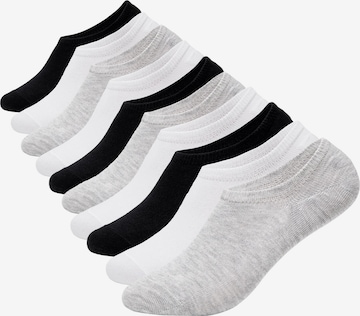 Occulto Ankle Socks 'Susi' in Grey: front