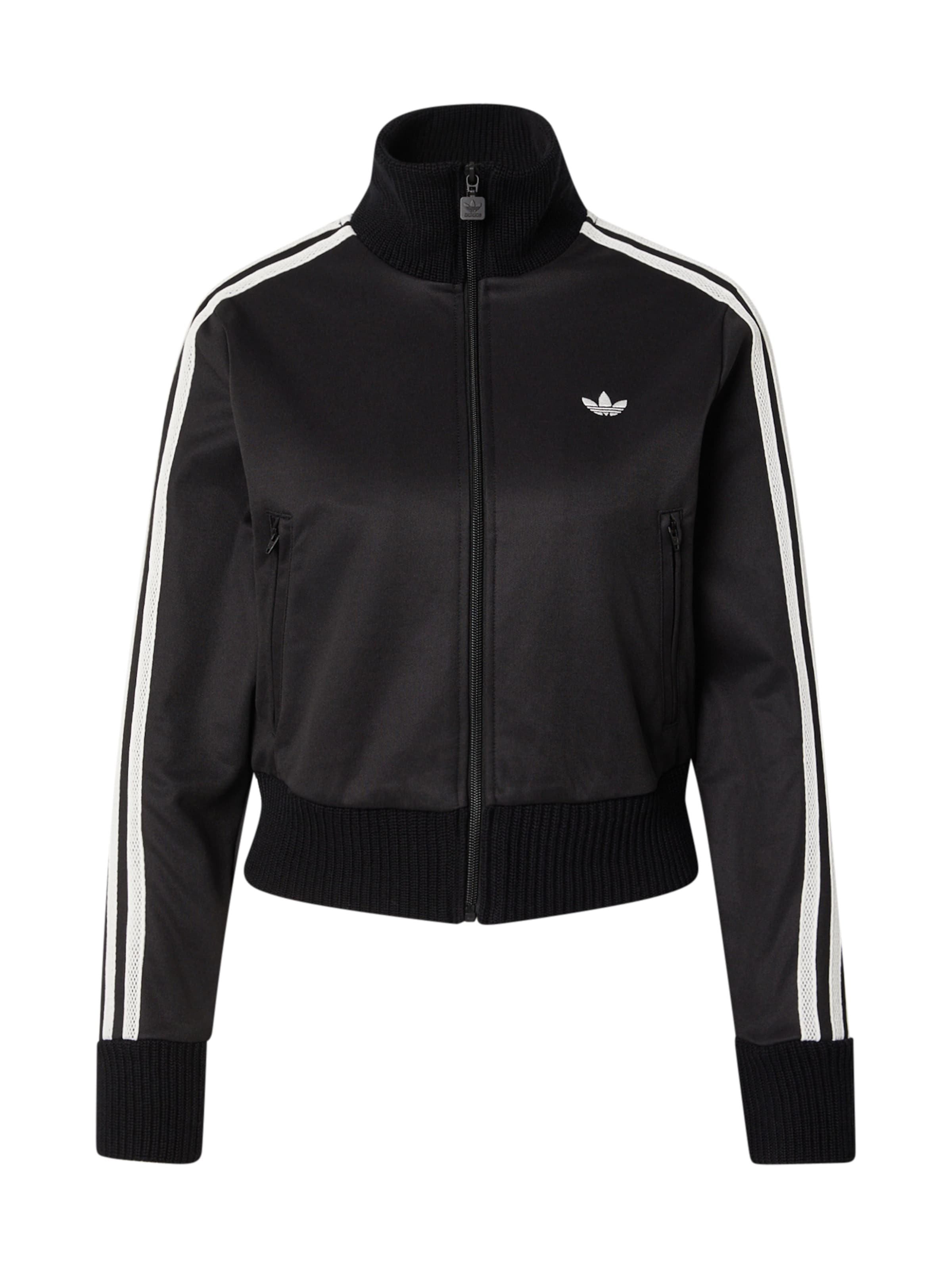 Geacă de primăvară-toamnă 'Firebird' de la ADIDAS ORIGINALS pe negru: față