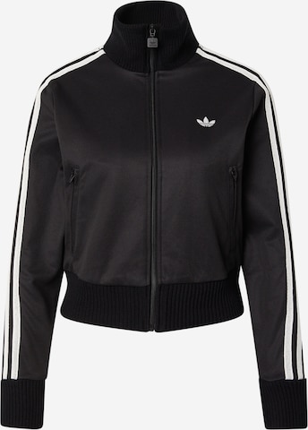 Geacă de primăvară-toamnă 'Firebird' de la ADIDAS ORIGINALS pe negru: față