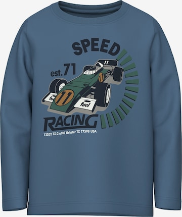 NAME IT Shirt 'NMMVUX' in Blau: Vorderseite