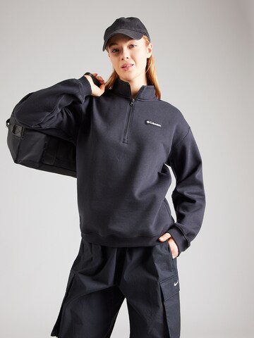 COLUMBIA Sportovní mikina 'Meridian Creek' – černá: přední strana