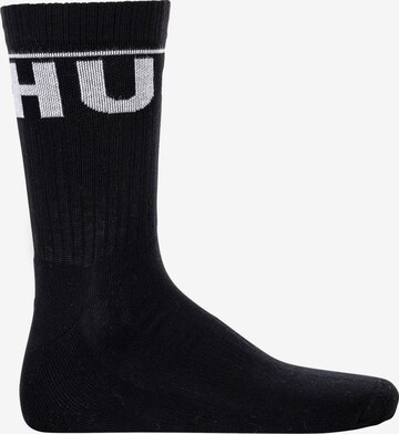 HUGO Red Къси чорапи в черно