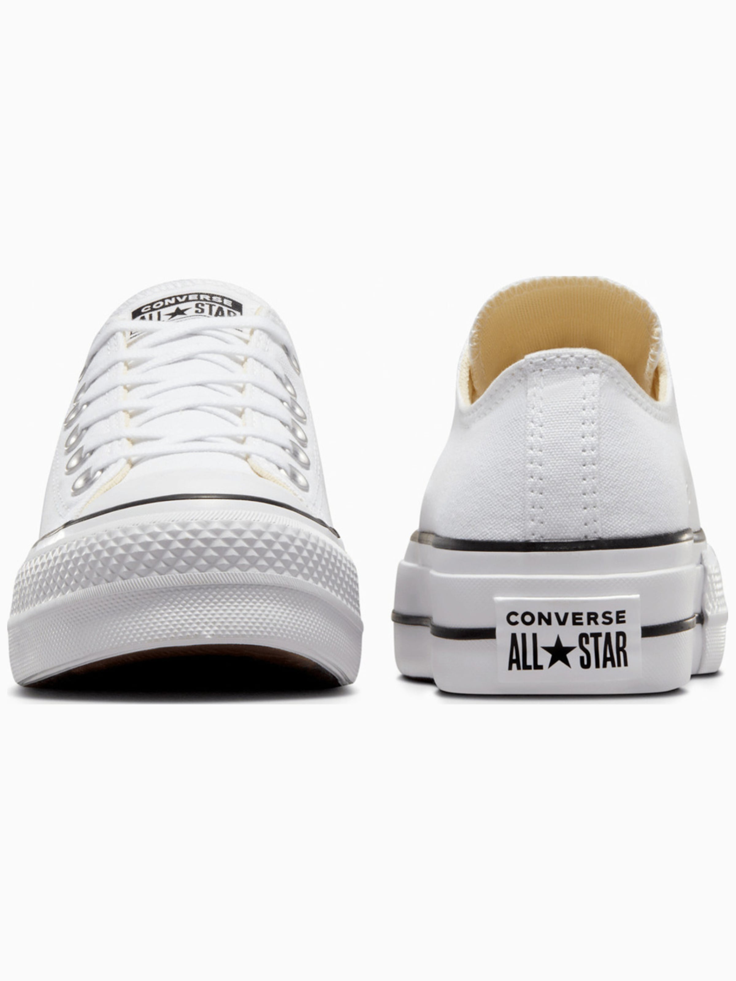 CONVERSE - Zapatillas deportivas bajas 'Converse Chuck Taylor All Star Lift Ox' en blanco