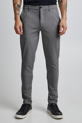 !Solid Slim fit Chino Pants 'DAVE  BARRO' in Grey: front