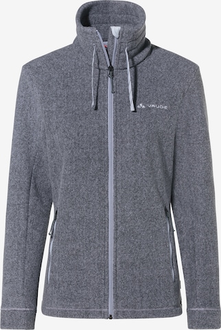 VAUDE Funktionsfleecejacke 'Skomer III' in Grau: Vorderseite