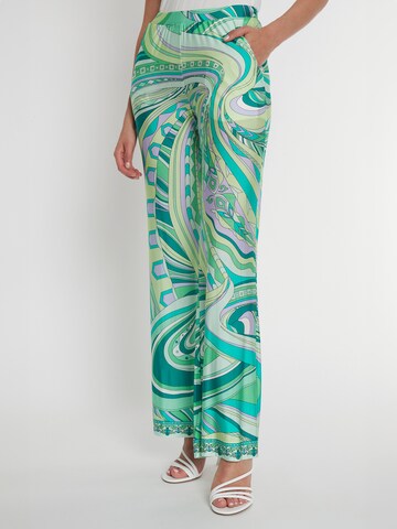 Ana Alcazar Regular Pants 'Pibara' in Green: front