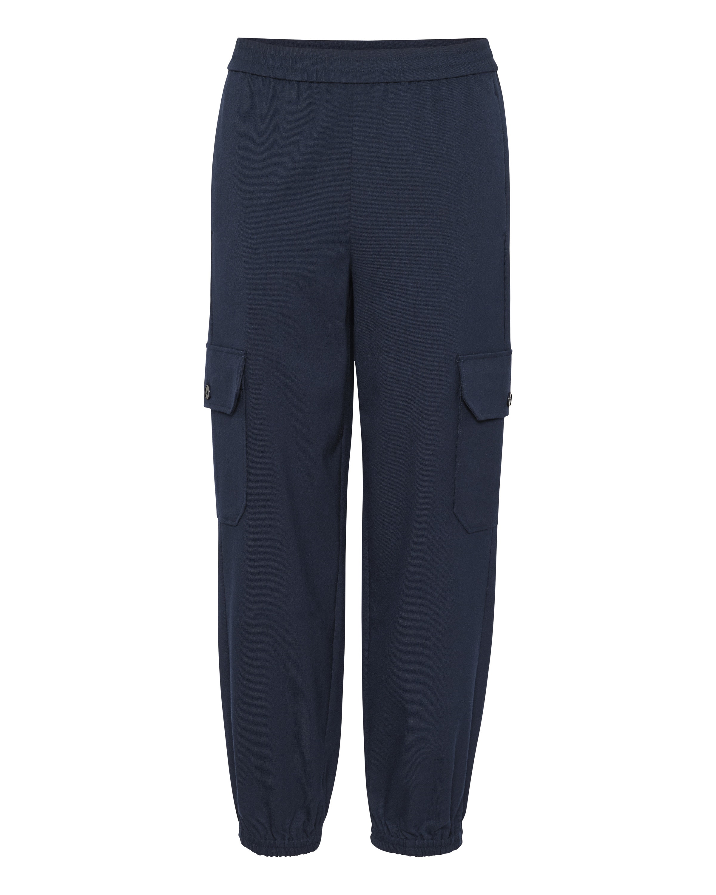 Part Two Loosefit Cargobukser 'Jenine' i blå: forside