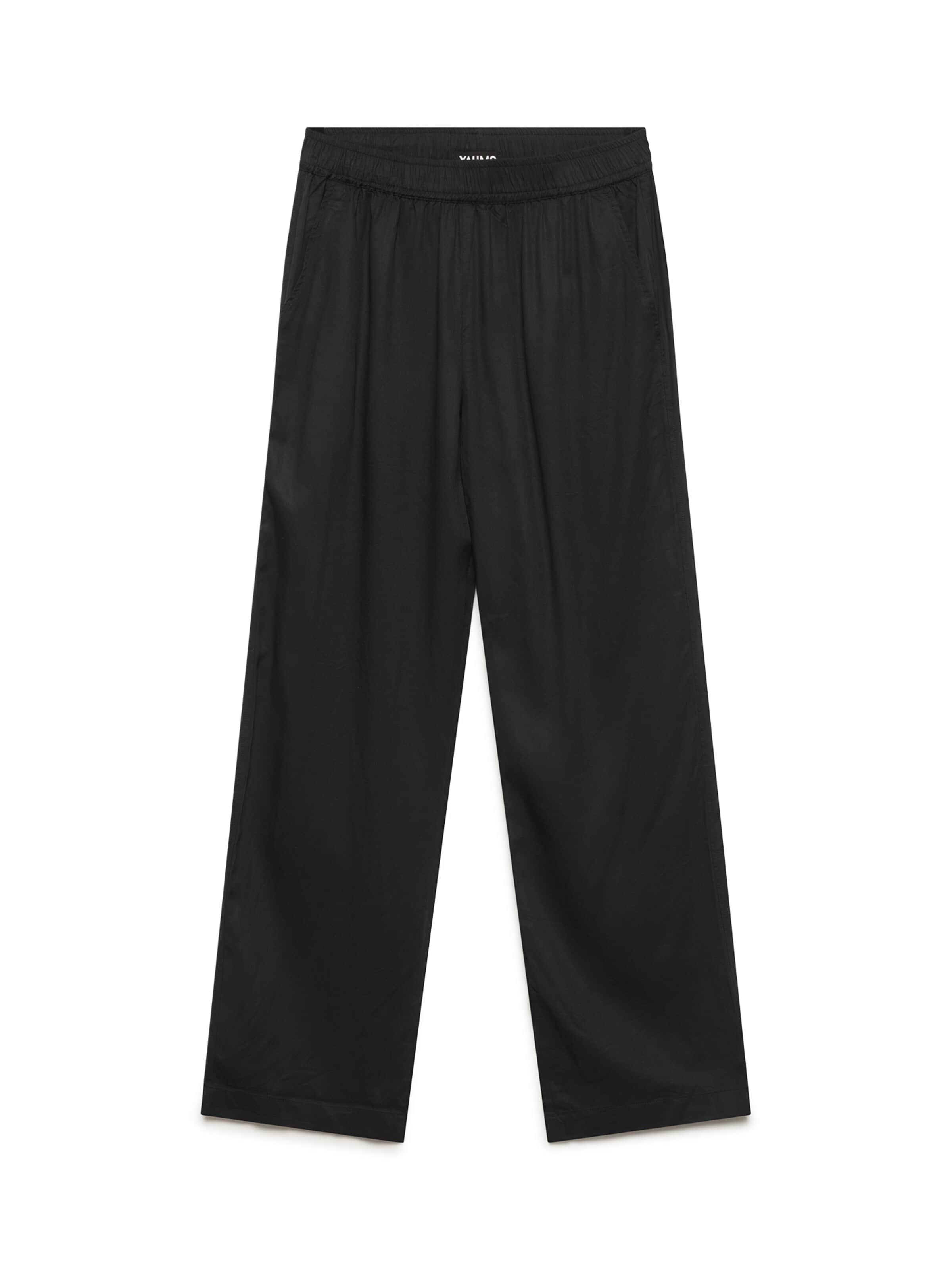 Yahmo Regular Hose 'Hilde'‌‌‌‌‌‌‌‌ in Schwarz: Vorderseite