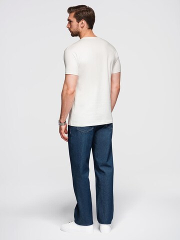 Ombre T-Shirt in Weiß
