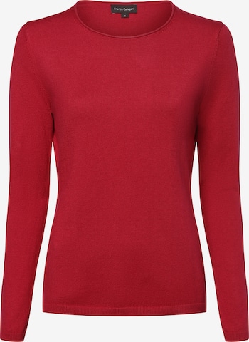 Pull-over Franco Callegari en rouge : devant