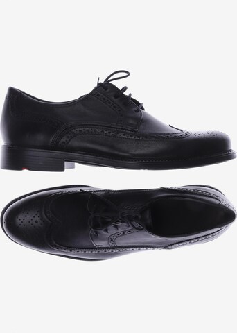 LLOYD Flats & Loafers in 43 in Black: front