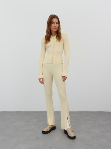 évasé Pantalon 'Enora' EDITED en beige