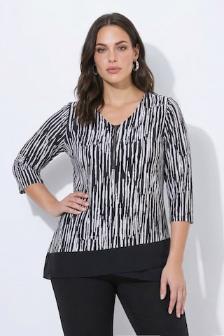 Ulla Popken Shirt in Schwarz