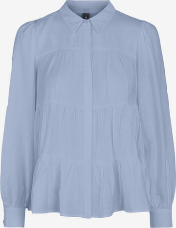 Y.A.S Blouse 'Pala' in Blauw: voorkant
