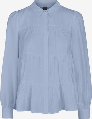 Camicia da donna 'Pala' di YAS in blu: frontale
