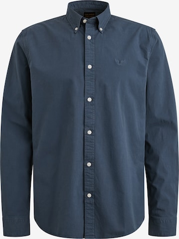 PME Legend Regular Fit Hemd in Blau: Vorderseite