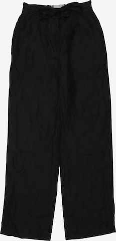 Max Mara Stoffhose L in Schwarz: Vorderseite