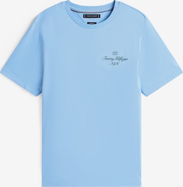 TOMMY HILFIGER - Camisa em azul: frente