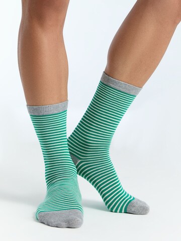 Albero Natur Socks in Green