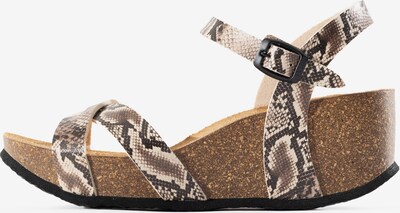 Bayton Strap sandal 'Venus' in Beige / Taupe / Black, Item view