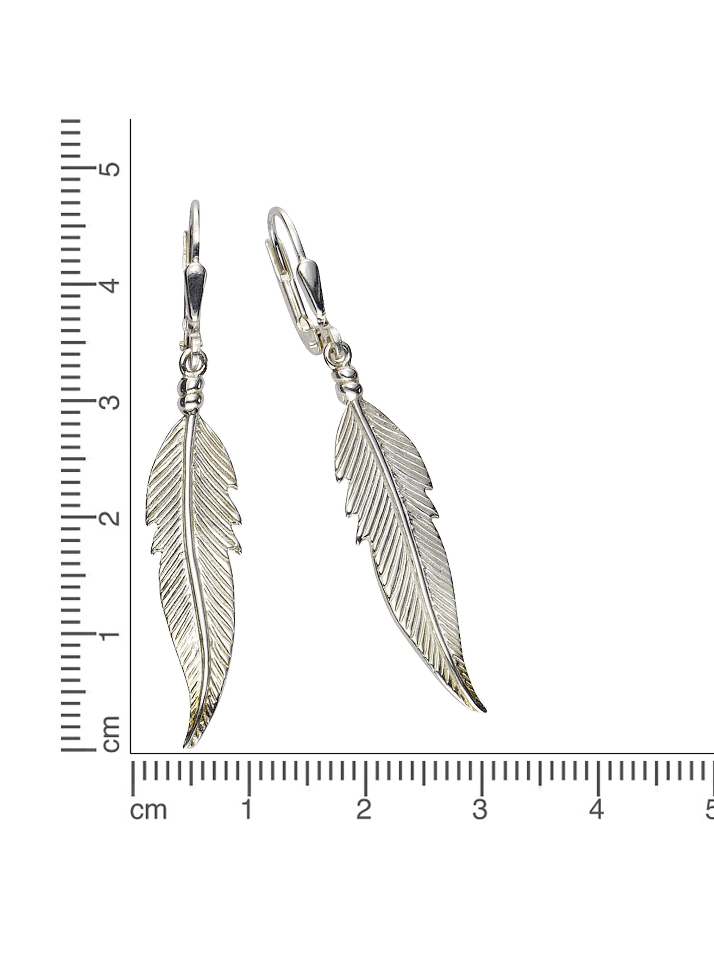 Zeeme Earrings in White