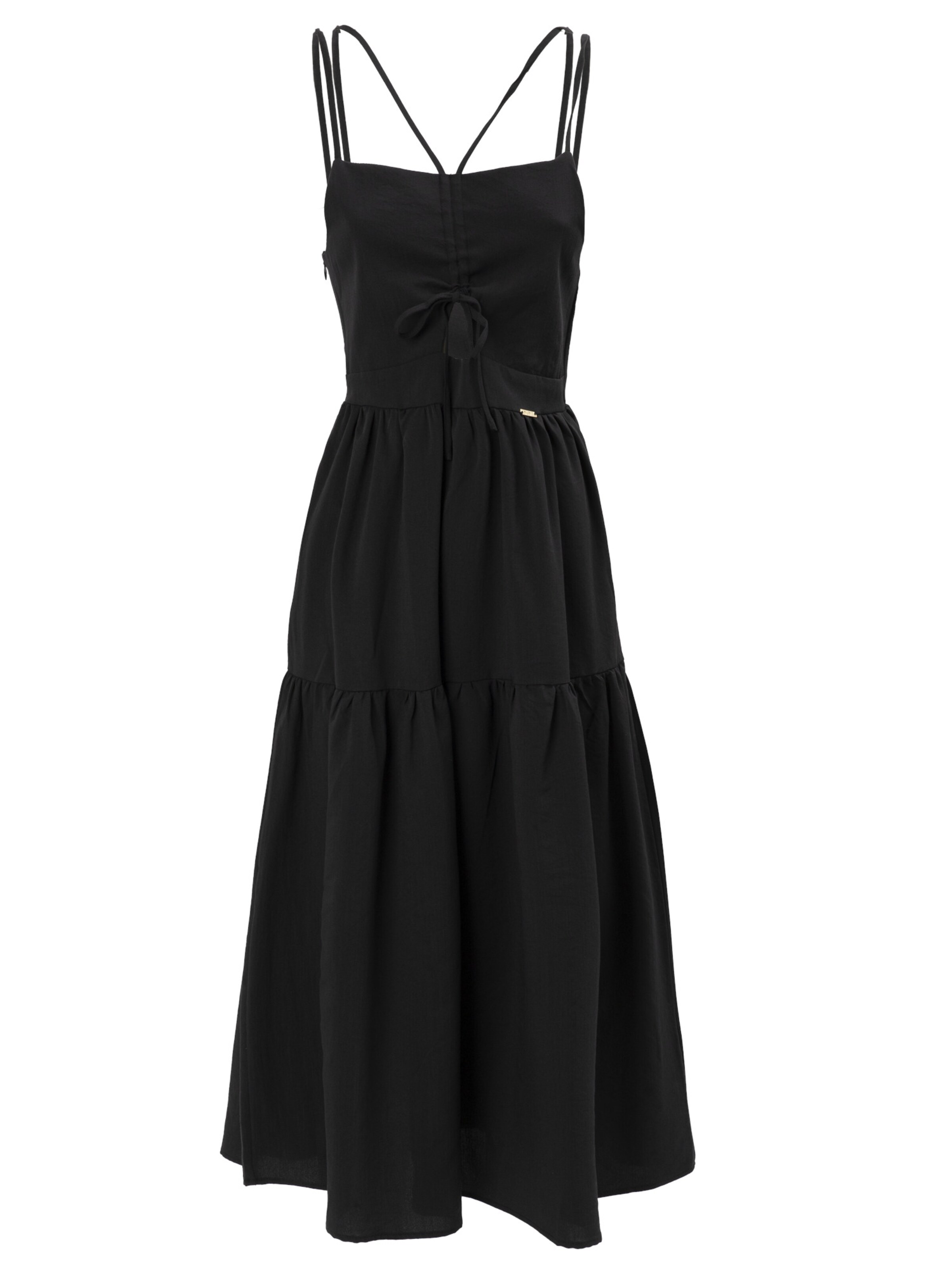 Influencer Šaty - Čierna: predná strana