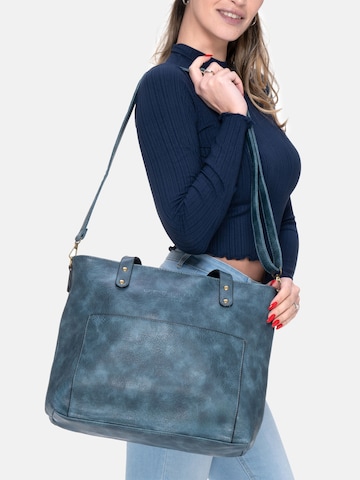 Herling Shopper 'Mauer' in Blue