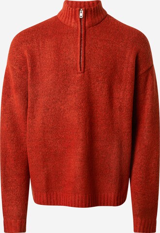 Redefined Rebel Sweater 'Casey' in Red: front