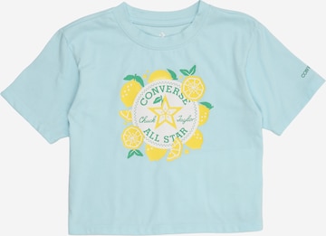 mėlyna CONVERSE Marškinėliai: priekis