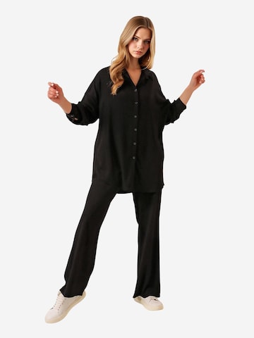 Pantalons de tailleur Bigdart en noir