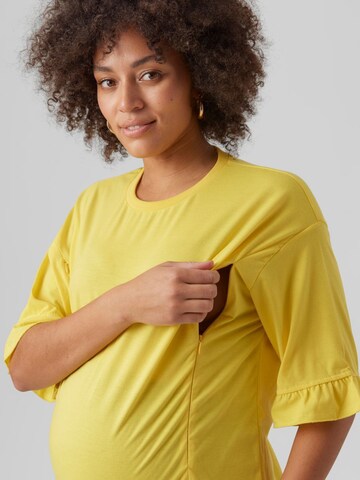 MAMALICIOUS - Camisa 'Noly Lia' em amarelo
