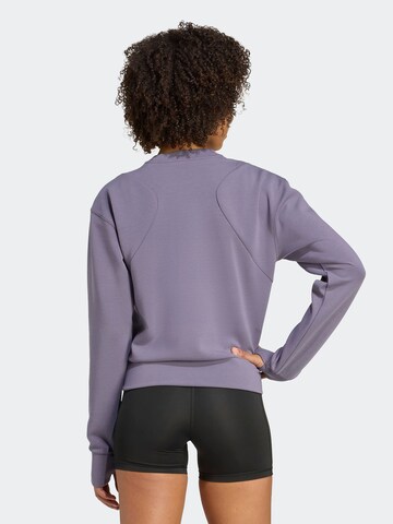 ADIDAS PERFORMANCE Sports sweatshirt 'Designed For Training' in Purple