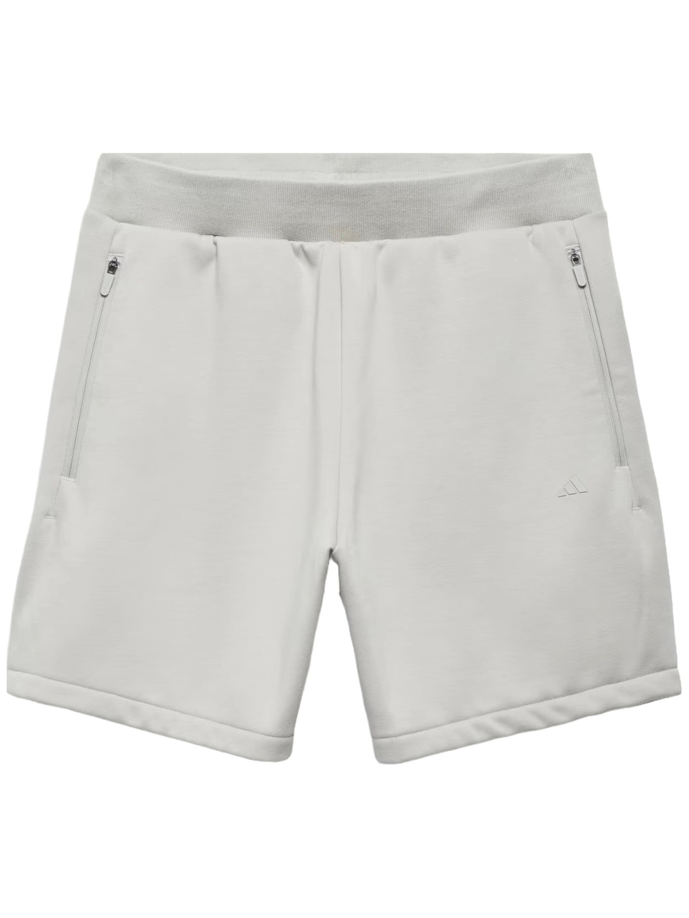 ADIDAS Regular Sports trousers 'adidas One Fleece Short' in White: front