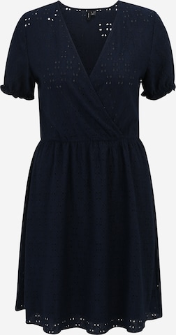 Vero Moda Tall Šaty 'ULRIKKE' – modrá: přední strana