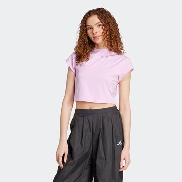 ADIDAS SPORTSWEAR Performance shirt 'City Escape' in Purple: front