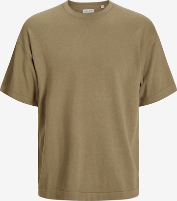 JACK & JONES Trui 'JJEEmil' in Groen: voorkant