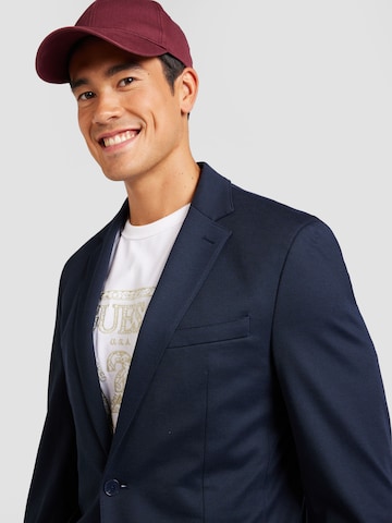 Karl Lagerfeld Regular fit Colbert 'SMART' in Blauw