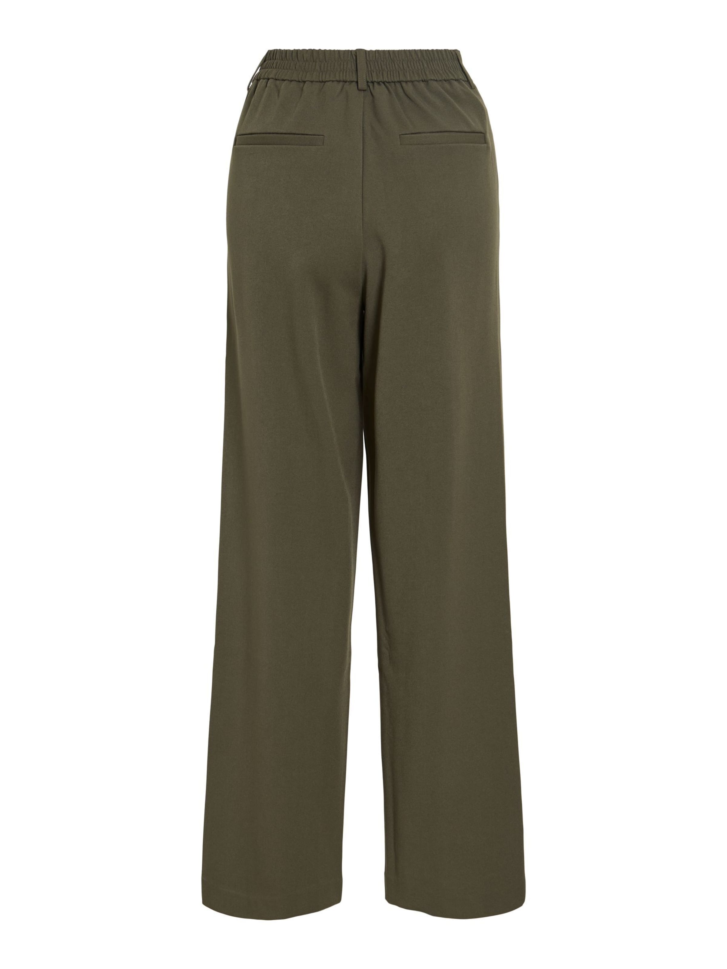 Wide Leg Pantalon 'VARONE' VILA en vert