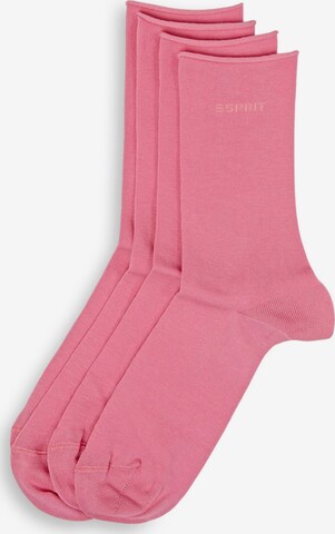 ESPRIT Socks in Red: front