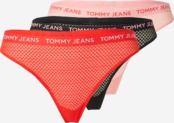 Tommy Jeans String in Pink: front