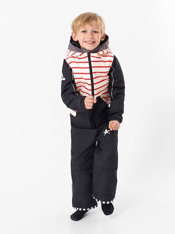 WeeDo Dungarees 'Cosmo Pirat' in Black: front