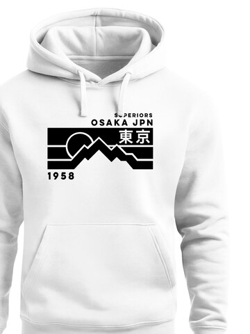 Neverless Sweatshirt 'Osaka Retro'‌‌‌‌ in Weiß