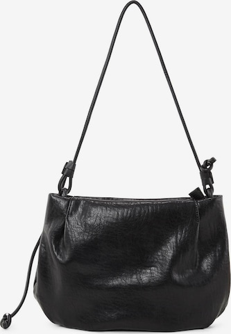 TOM TAILOR DENIM Crossbody bag 'Sanina' in Black: front