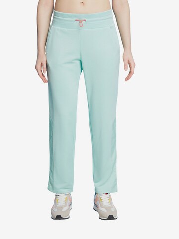 Regular Pantalon de sport ESPRIT en vert : devant