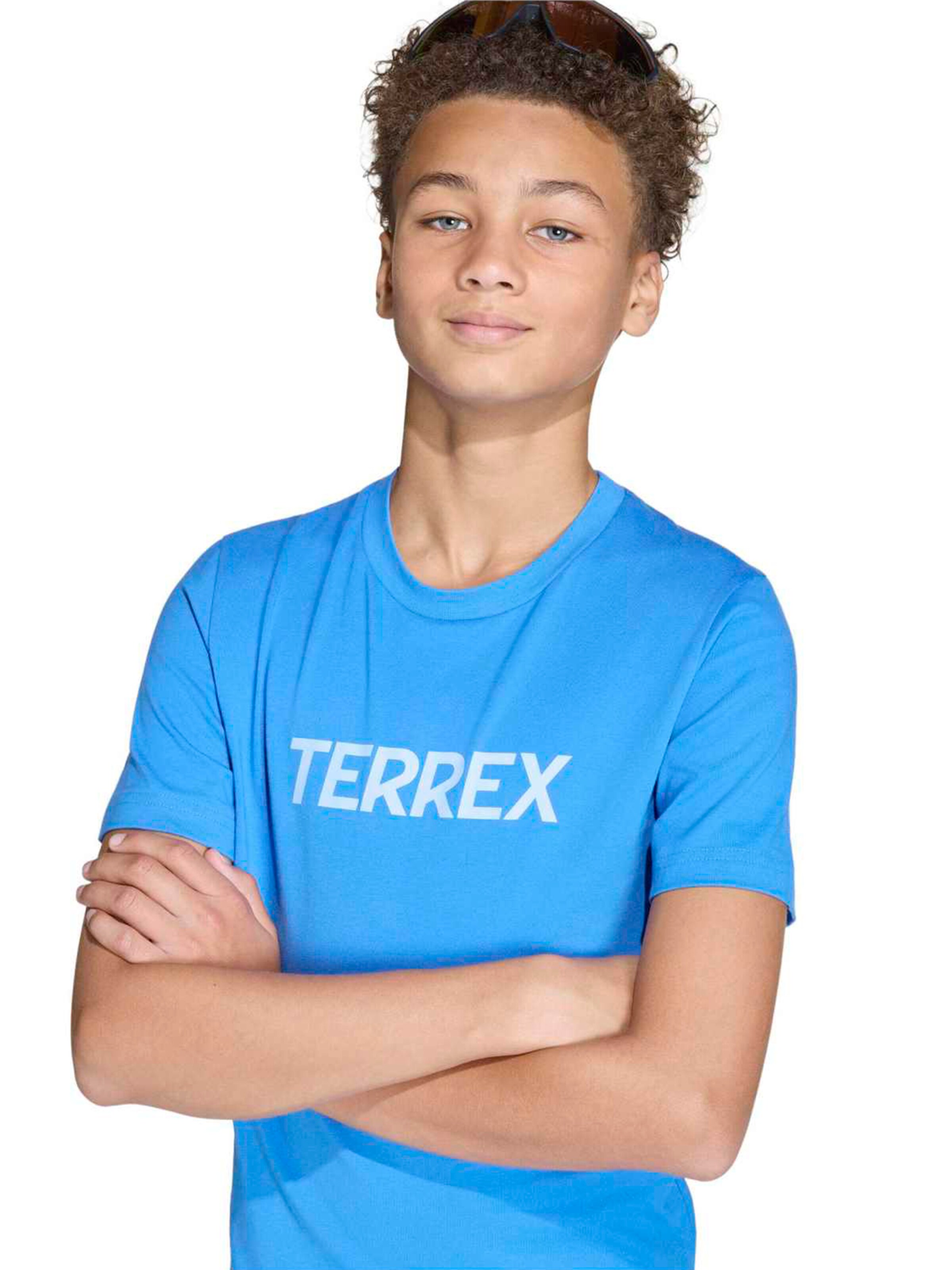 ADIDAS TERREXTehnička sportska majica - plava boja