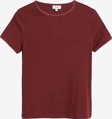 s.Oliver T-Shirt in Rot: Vorderseite