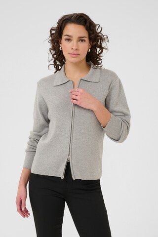 Kaffe Cardigan 'KAVisja' i grå: forside