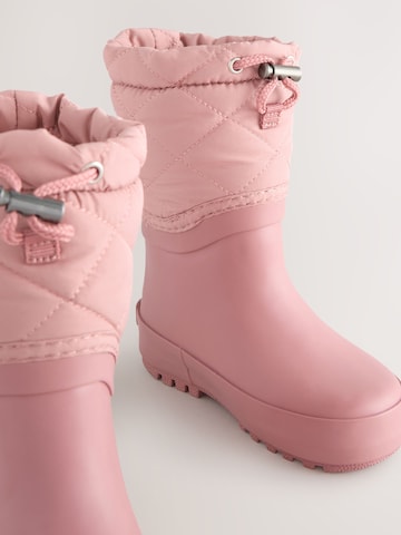 Next Gummistövel i rosa
