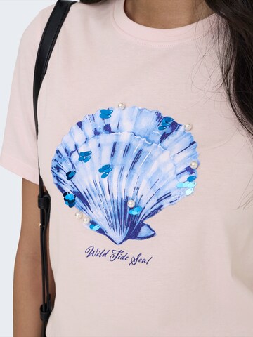 T-shirt 'ONLKITA' ONLY en violet